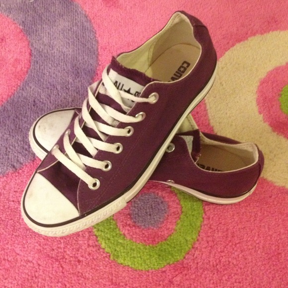 Purple converse
