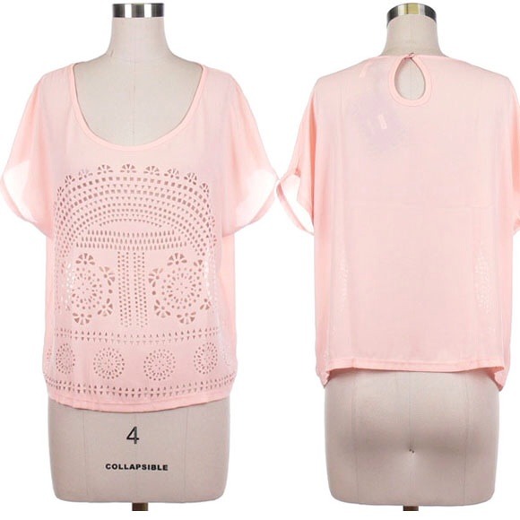 New!!cut out shape top - Picture 1 of 4