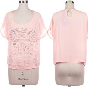 New!!cut out shape top