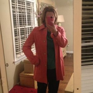 Old Navy pink medium trench and Gap trench. Bundle