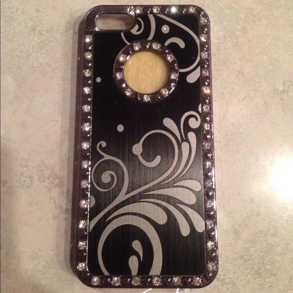 iPhone 5 black jewel case