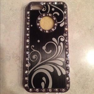 iPhone 5 black jewel case
