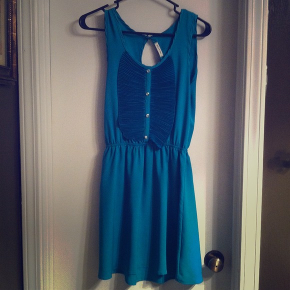 Turquoise Dress 👗🎀