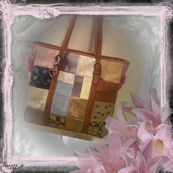 * JUST REDUCED AUTHENTIC * Coach Patchwork Tote
