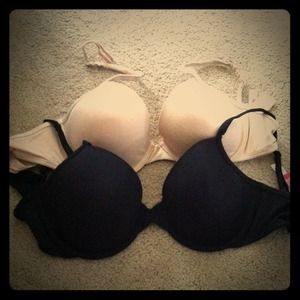 Two Victoria's Secret Bras 36D