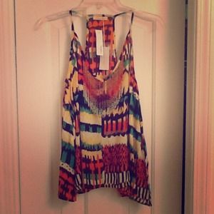BUNDLED for Lisa - NWT Tribal Racer-back Tank Top