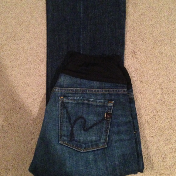Citizens of humanity maternity jeans size 29