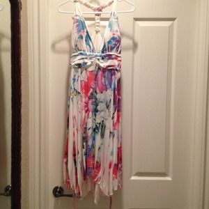 Romantic summer dress.