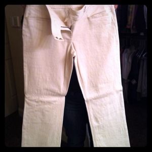 White House Black Market white pants!