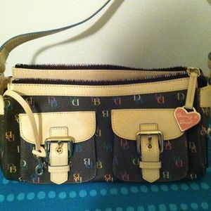 SOLD Multicolor Dooney  and Burke handbag