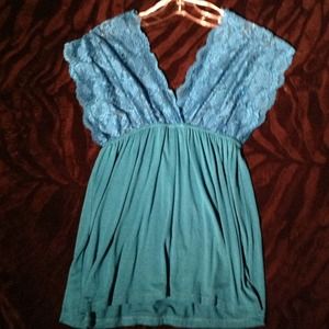 Teal blouse!!!!