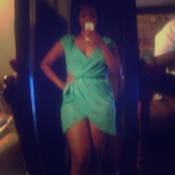 Spring Turquoise Dress
