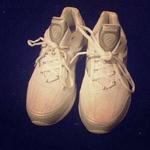 White Reebok Shoes!