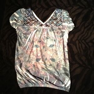 Pretttty floral pheasant top from BUCKLE!