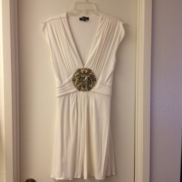 Reserved! @cancun_gal Gorgeous Sky white dress!!