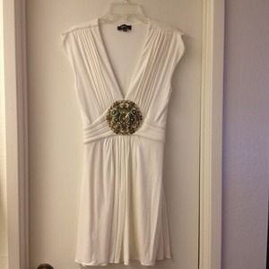 Reserved! @cancun_gal Gorgeous Sky white dress!!