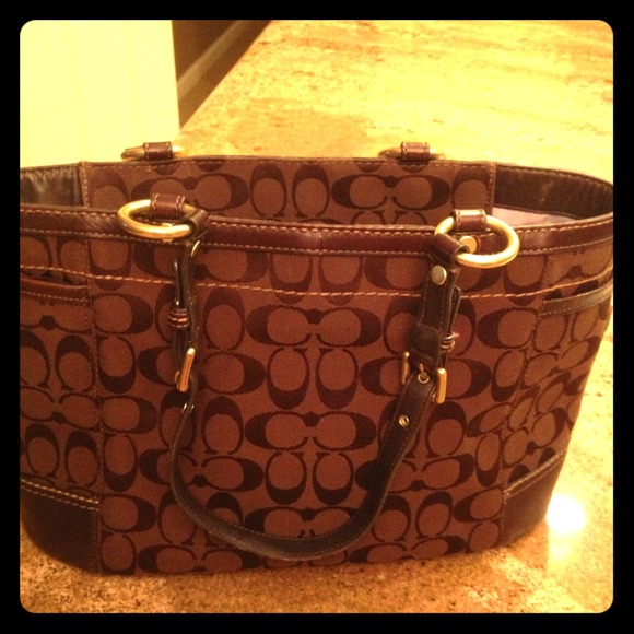Authentic Brown authentic Coach bag