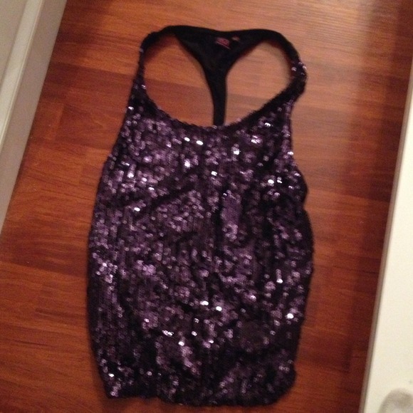 Cute purple tank