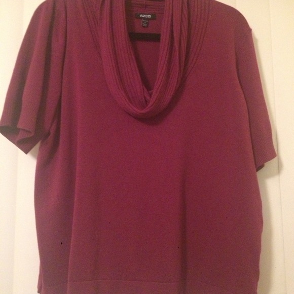 Apt 9 Tops - 💥SOLDDeep Burgundy Cowl Neck Top💥