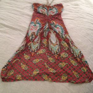 Super cute summer dress!!😃☀❤Worn one time!