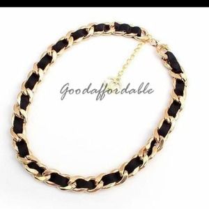 ✨✨ Gorgeous cc logo gold played necklace💎💎💎