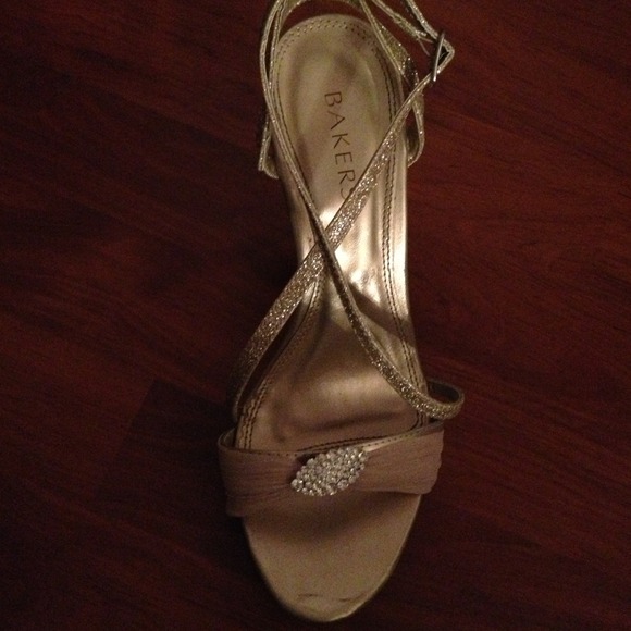Gold heels