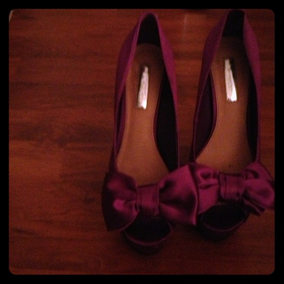 Purple heels