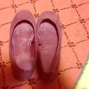 🚫Traded🚫 American Eagle Suede Maroon Flats