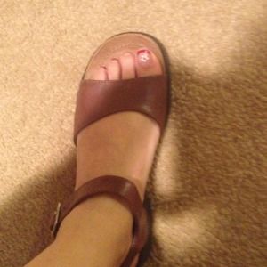 Brown sandals