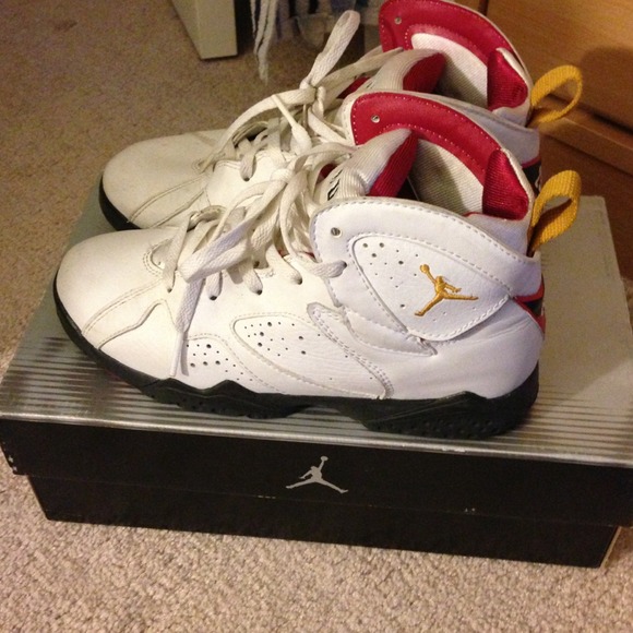 Air Jordan Shoes - 💞Traded💞Cardinal 7s