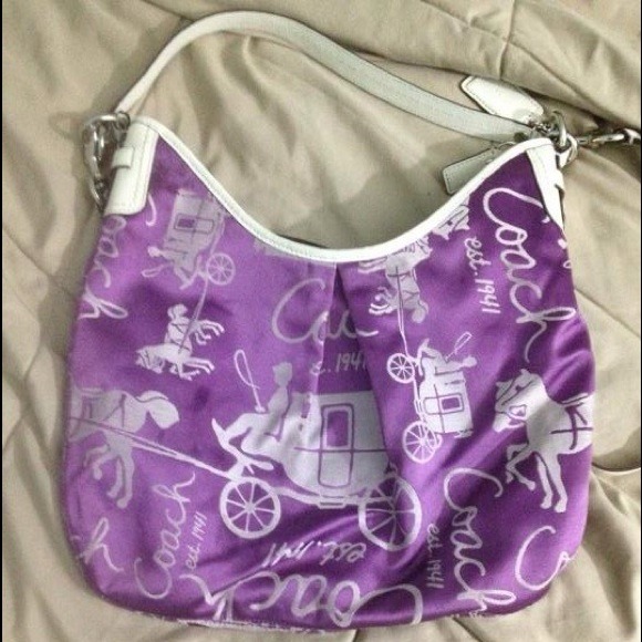 Authetic Coach Messenger Bag