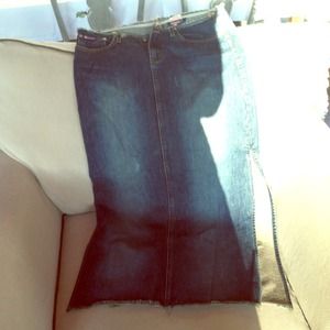 Denim skirt