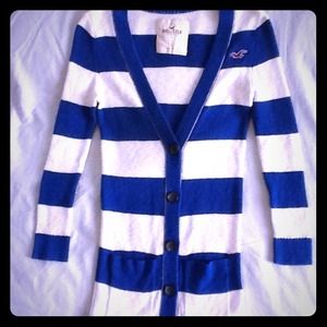 Hollister long sleeve cardigan size S