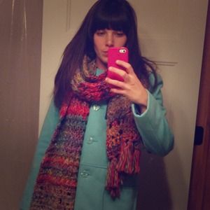 Free People Multi Color Bundle Scarf