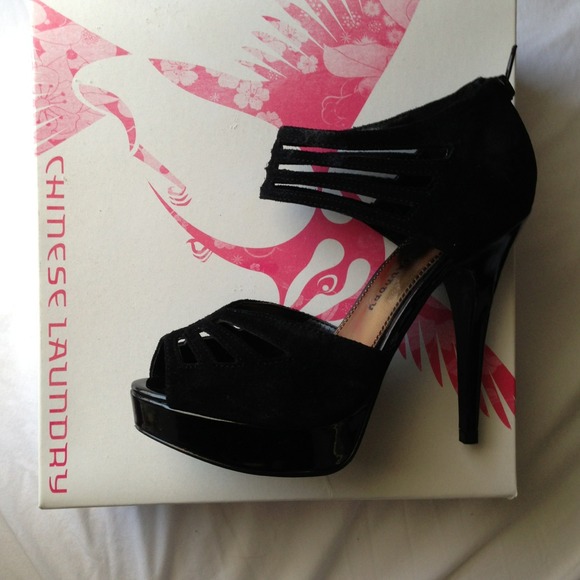 Chinese Laundry black heels.
