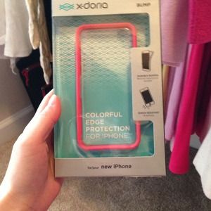 New x-Dora bumper for iphone 5 pink