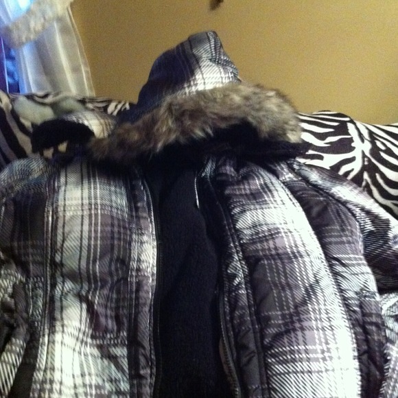 Warm coat/ make up box bundle