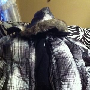 Warm coat/ make up box bundle