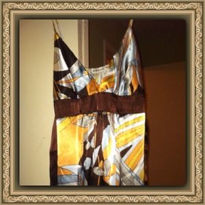 Ankle length dress. Perfect for Spring