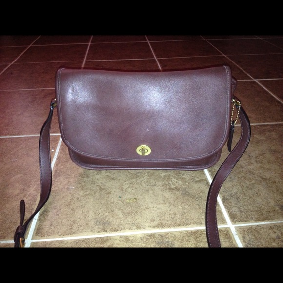 (REDUCED). Authentic Coach handbag and Coin Purse.