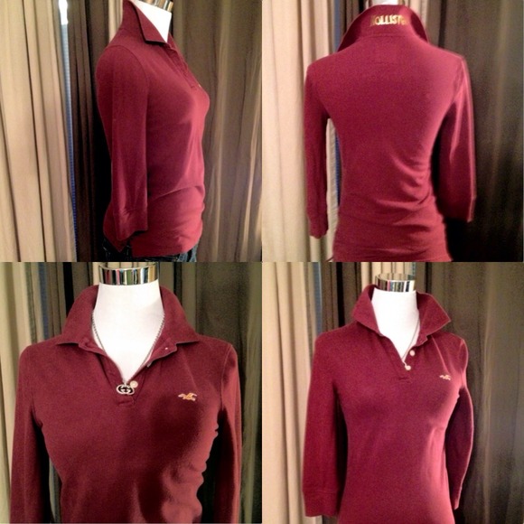 Hollister Quarter Length Collared Shirt - Picture 4 of 4