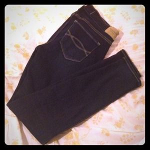 Abercrombie & Fitch dark wash jegging winter 2012