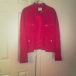 Red Suede Jacket