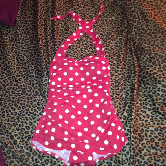 Retro one piece Swimsuit