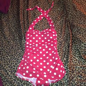 Retro one piece Swimsuit