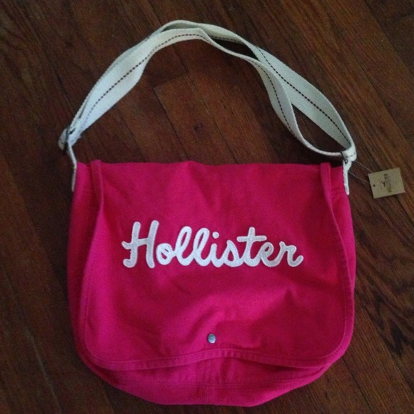 Traded Pink Hollister Bag