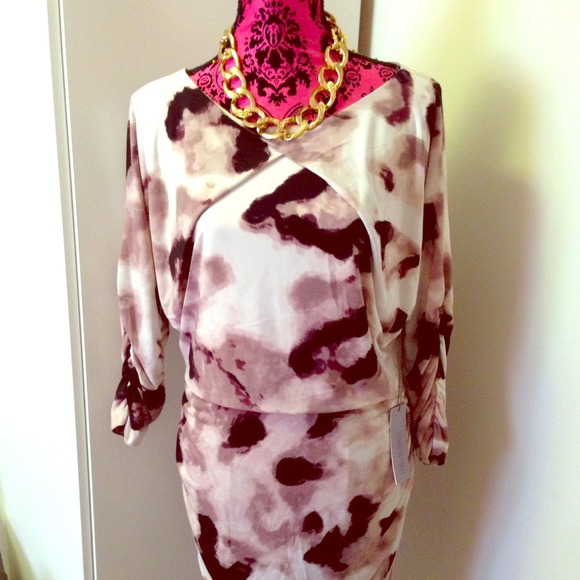 Jennifer Lopez Leopard Ruched Dress