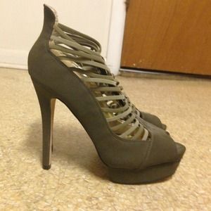 Army Green Peeptoe