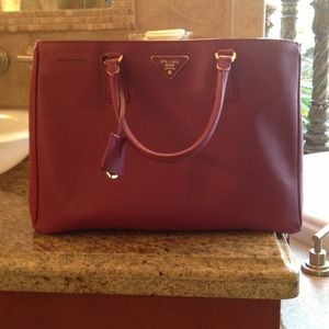 Prada purse  Fuschia medium with bag