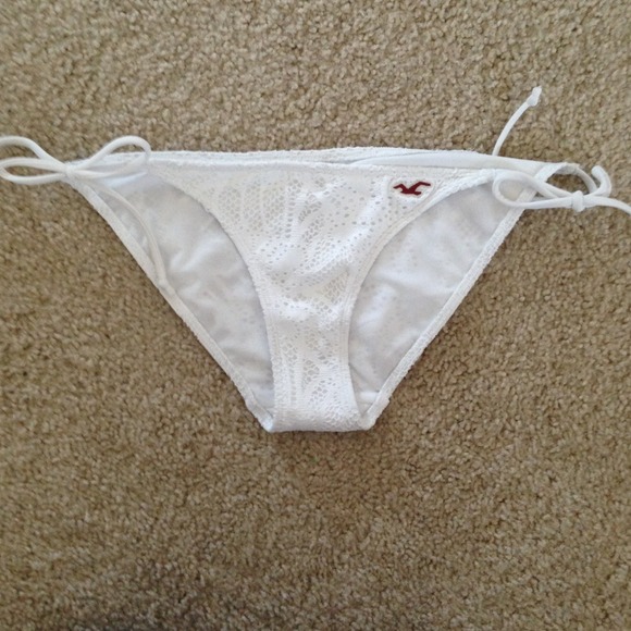 BUNDLED Hollister white swim bottoms